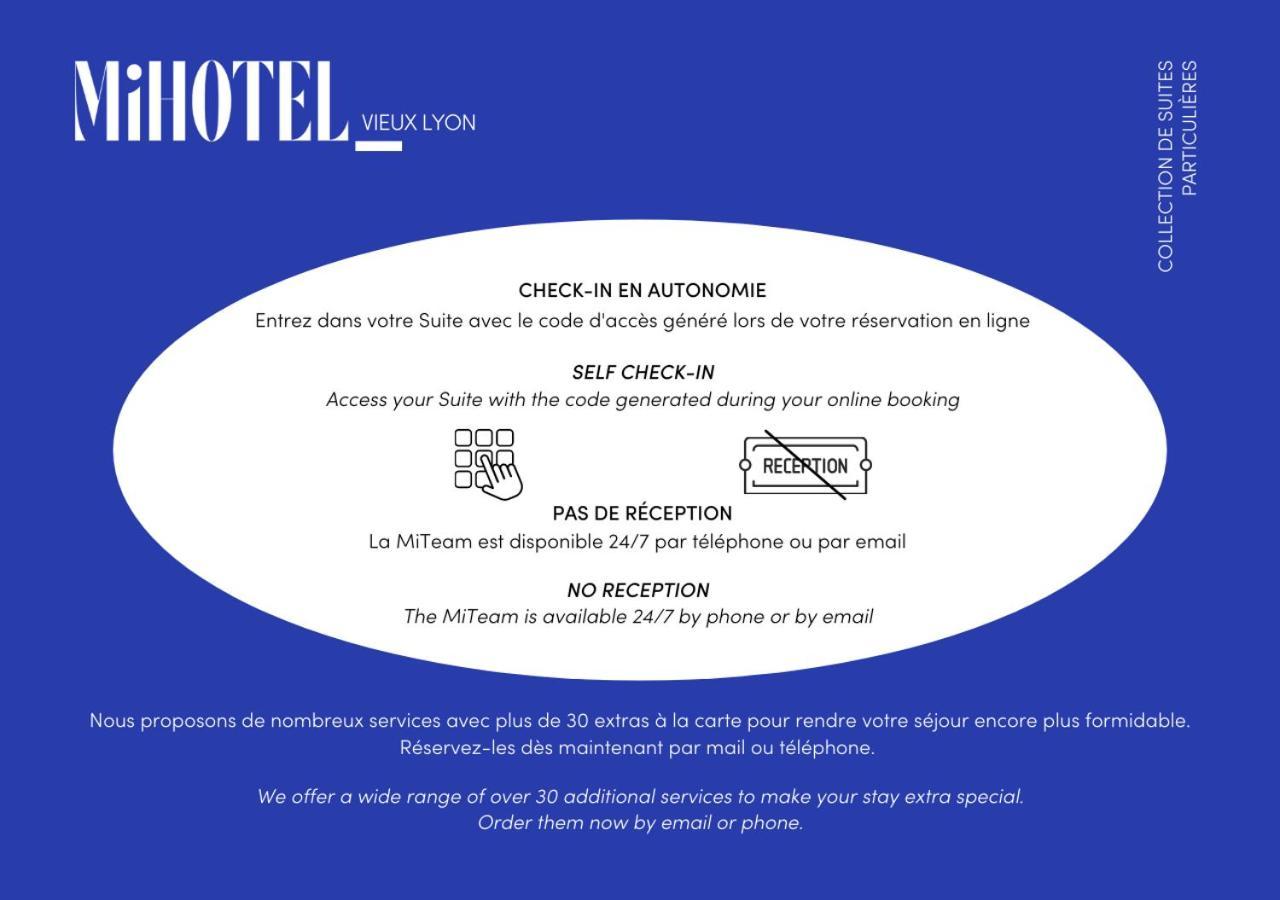 Mihotel Vieux Lyon Zewnętrze zdjęcie